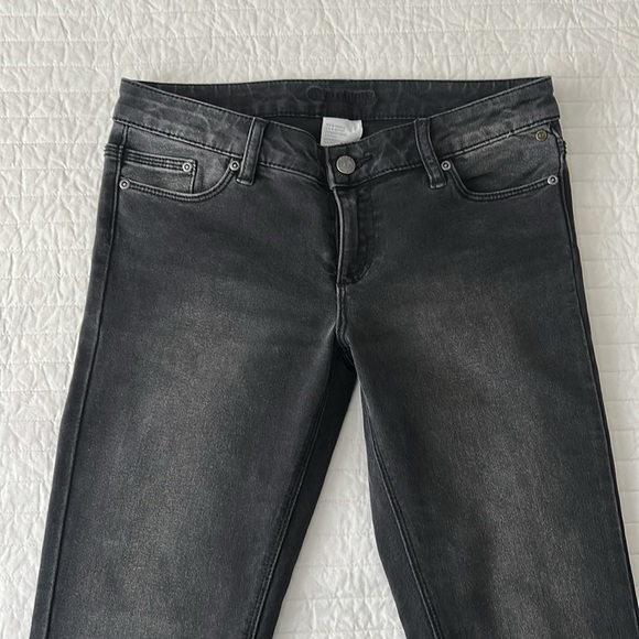 Women's Element Eden Gray Skinny Jeans Sz 27 - Lower rise, slight fading - Picture 5 of 12